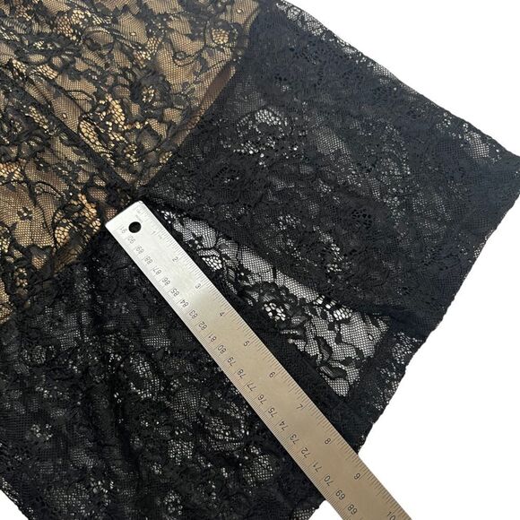 BEBE BLACK SHEILA LACE DRESS - Picture 12 of 16